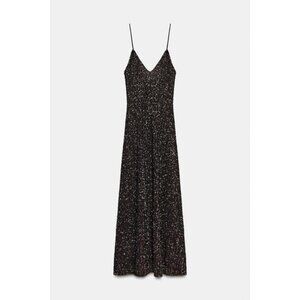 ZARA ZW COLLECTION LIMITED EDITION SEQUIN MAXI DRESS